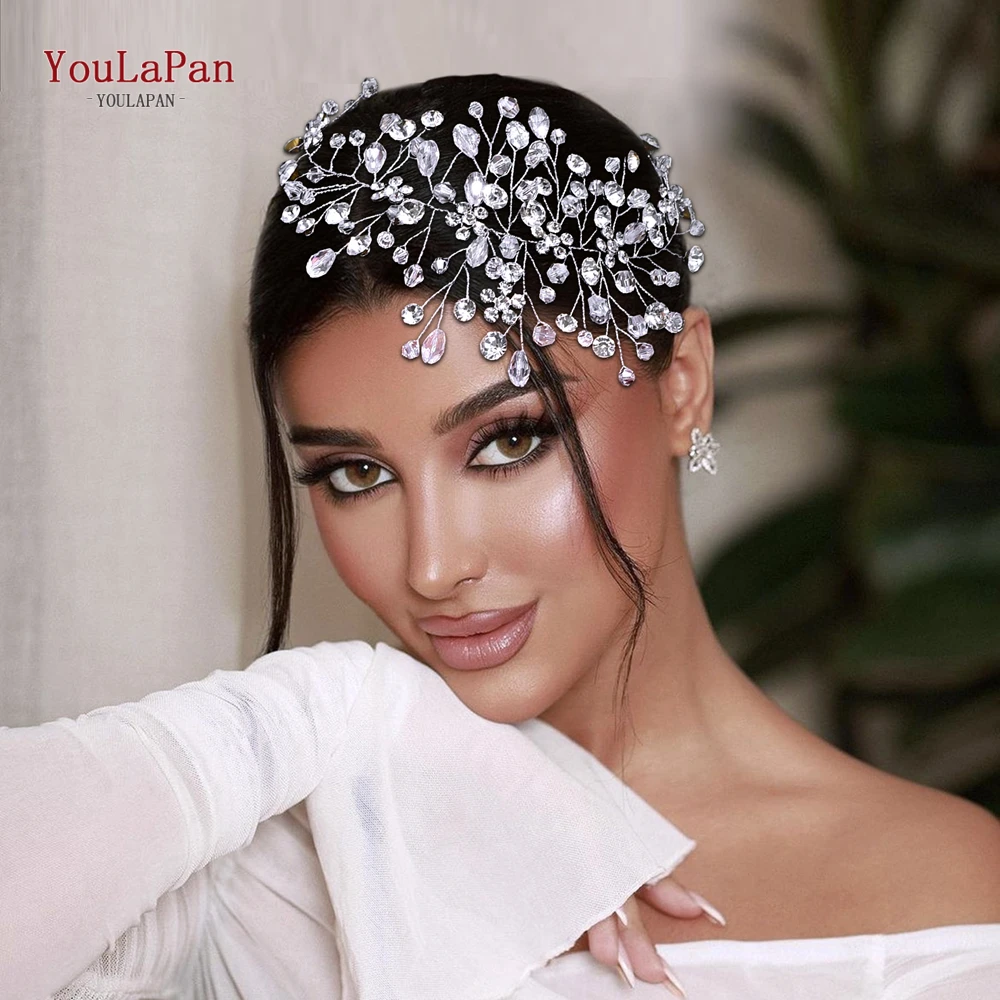 YouLaPan Bridal Weddings Headband Exquisite rhinestone Weaving Handmade Elegance Ladies Banquet Party Hair Accessories HP784
YouLaPan Bridal Weddings Headband Exquisite rhinestone Weaving Handmade Elegance Ladies Banquet Party Hair Accessories HP784