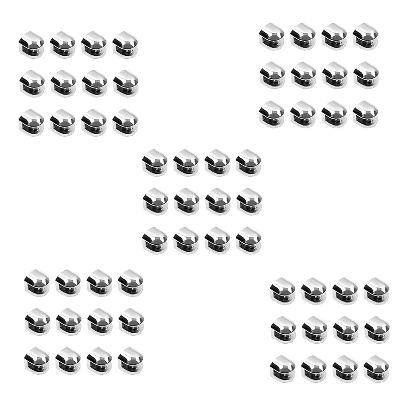 60Pcs Glass Brackets Adjustable Zinc Alloy Glass Clip Shelf Clamp Holder Flat Back Mount Holder For Staircase Handrail
60Pcs Glass Brackets Adjustable Zinc Alloy Glass Clip Shelf Clamp Holder Flat Back Mount Holder For Staircase Handrail
