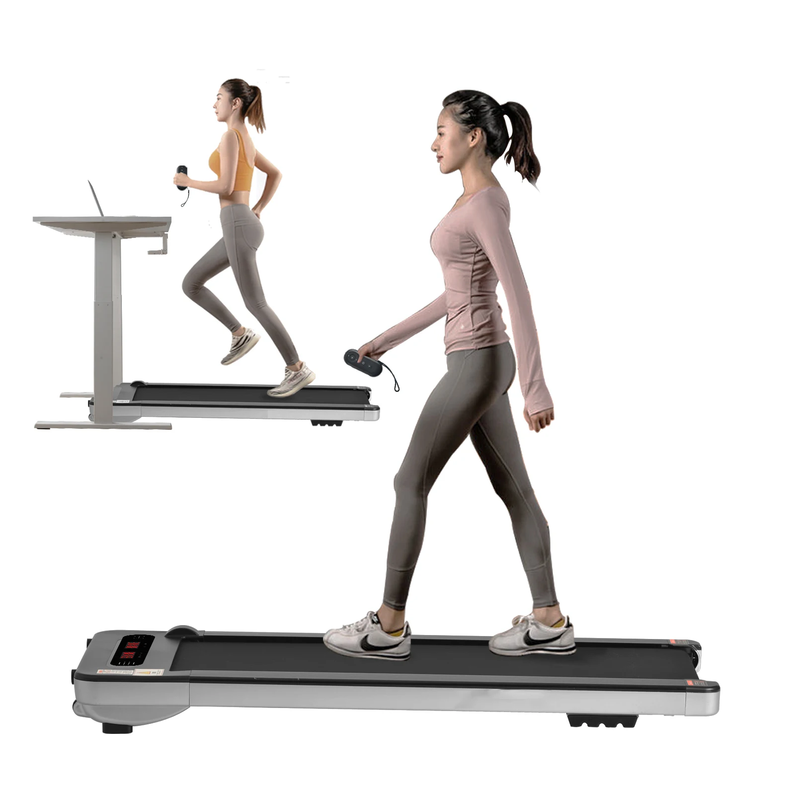 Portable Walking Machine Under Desk Electric Treadmill with Bluetooth Audio Speakers Jogging Walking Treadmill for Home
Portable Walking Machine Under Desk Electric Treadmill with Bluetooth Audio Speakers Jogging Walking Treadmill for Home