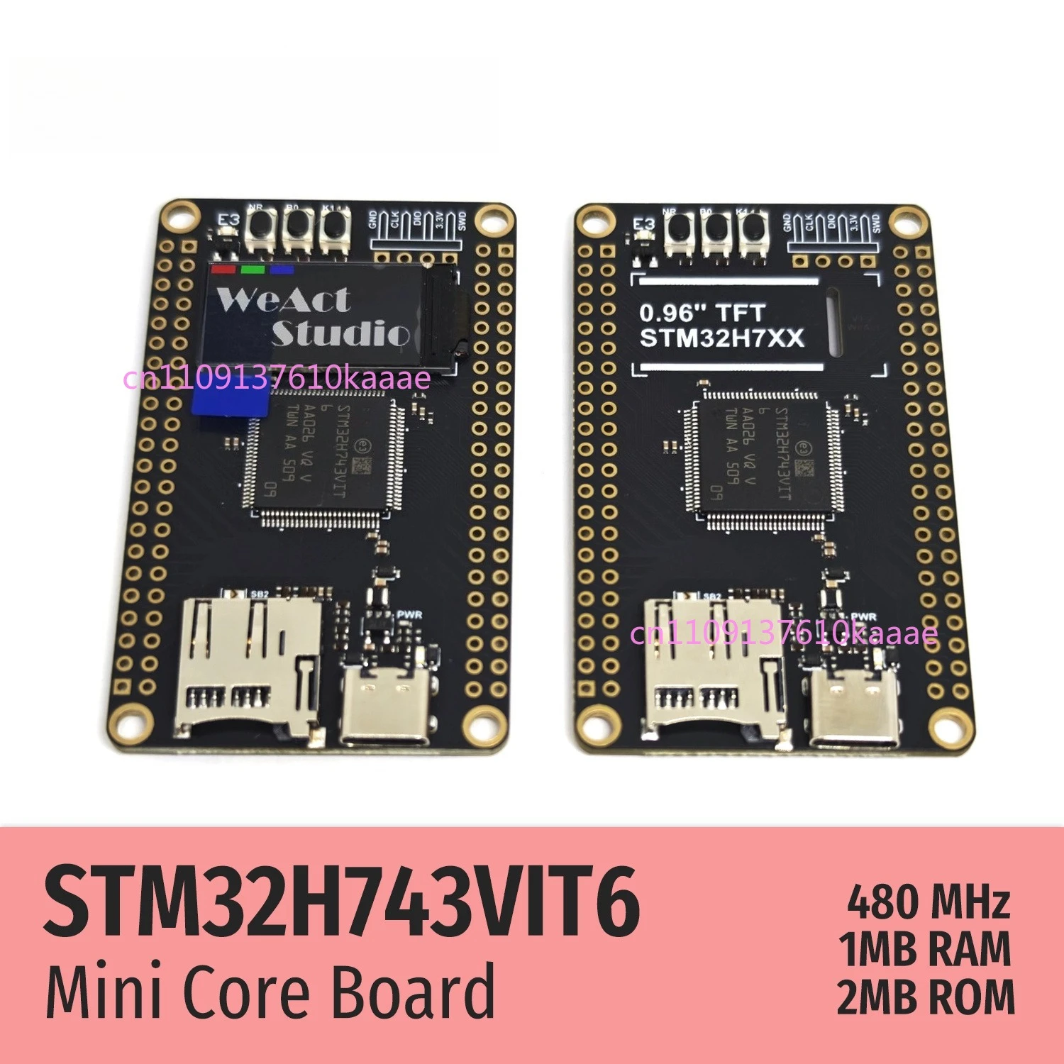 STM32H743VIT6 Core Board DC-DC Controller High Speed MCU Development Board
STM32H743VIT6 Core Board DC-DC Controller High Speed MCU Development Board