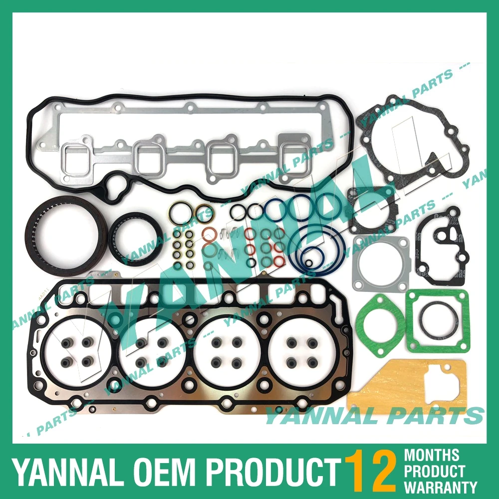 ENGINE OVERHAUL GASKET KIT WITH PISTON RINGS FOR YANMAR 4TNV98 ENGINE AFTERMARKET PARTS 729907-92770
ENGINE OVERHAUL GASKET KIT WITH PISTON RINGS FOR YANMAR 4TNV98 ENGINE AFTERMARKET PARTS 729907-92770