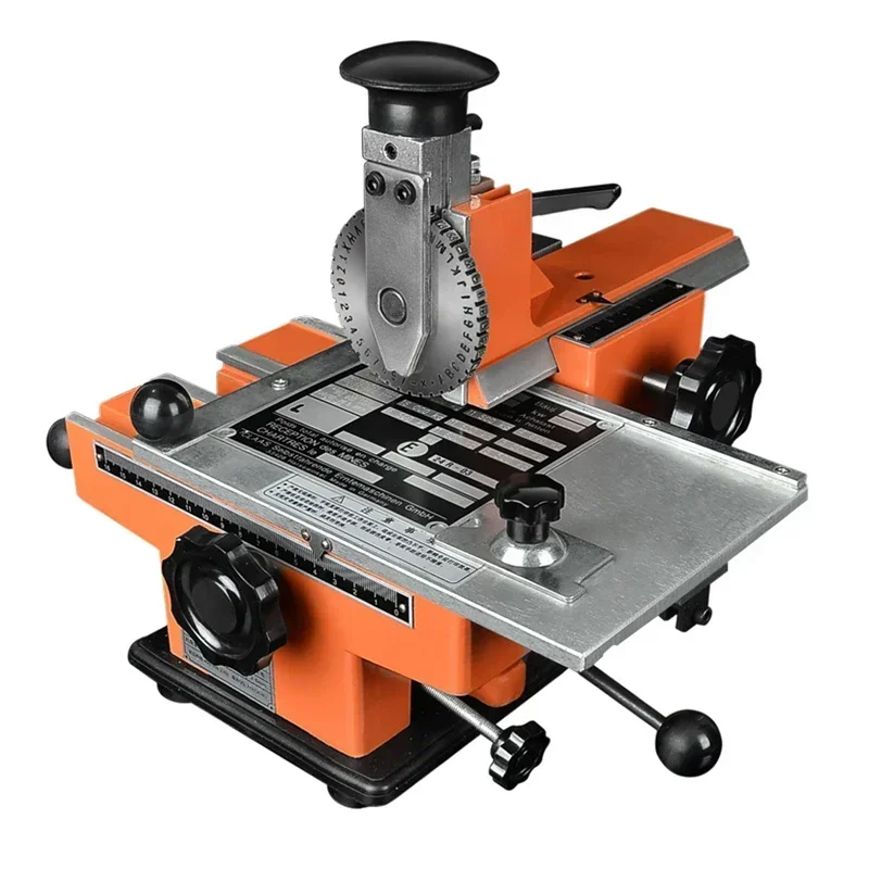 Small Desktop Semi Automatic Metal Name Plate Engraving Machines Nameplate Marking Machine Sign Printer Embossing Machine
Small Desktop Semi Automatic Metal Name Plate Engraving Machines Nameplate Marking Machine Sign Printer Embossing Machine