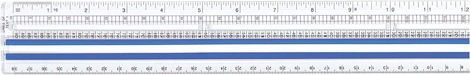 Magnifying Ruler 12-Inch with 2X Magnification, Clear Plastic Straight Edge for Reading and Data Review, 1/16-Inch and
Magnifying Ruler 12-Inch with 2X Magnification, Clear Plastic Straight Edge for Reading and Data Review, 1/16-Inch and