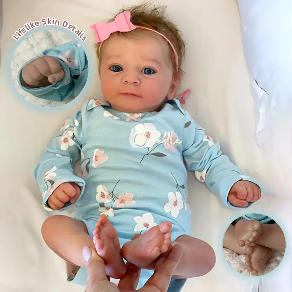44 см кукла Felicia Reborn с открытыми глазами и мягкой тканью, укорененные волосы, 3D окрашенные детали кожи, реалистичные реалистичные куклы bebe reborn
44 см кукла Felicia Reborn с открытыми глазами и мягкой тканью, укорененные волосы, 3D окрашенные детали кожи, реалистичные реалистичные куклы bebe reborn