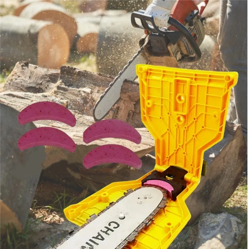 Upgrade Universal Chainsaw Teeth Sharpener Tool Portable Chain Sharpening Kit Fast Grinding Chains All Size Saw Woodworking Tool
Upgrade Universal Chainsaw Teeth Sharpener Tool Portable Chain Sharpening Kit Fast Grinding Chains All Size Saw Woodworking Tool