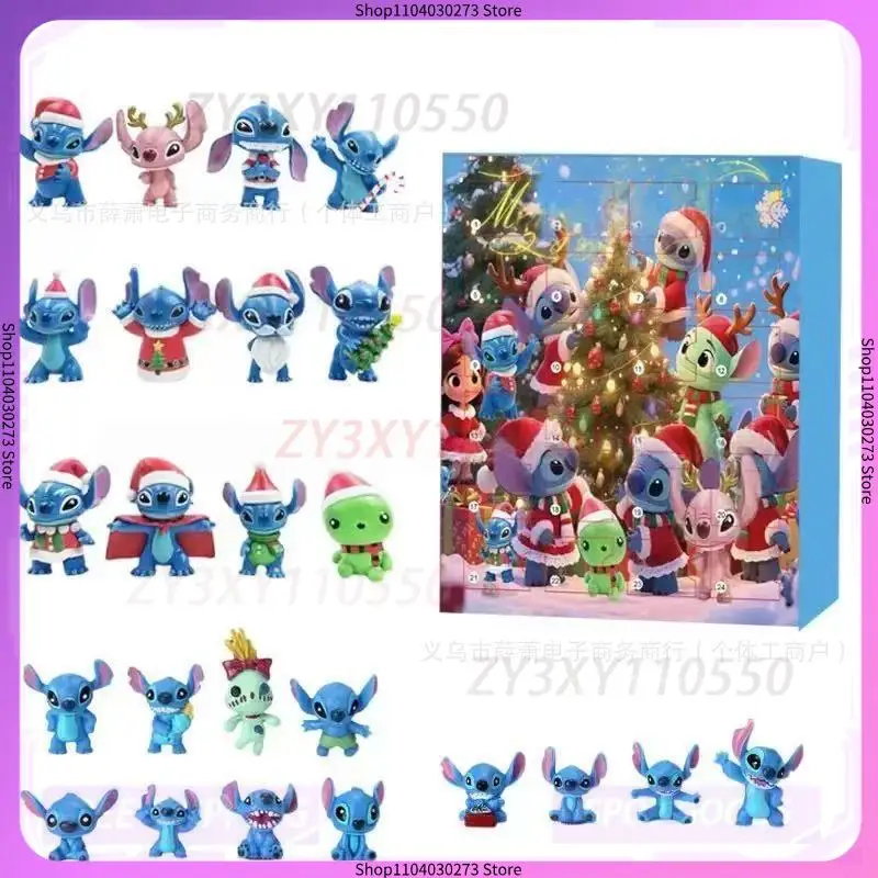 Stitch Адвент-календарь Box Lilo Stitch слепая коробка 24-дневная модель аниме фигурка обратный отсчет календарь орнамент ребенок Gk рождественские подарки
Stitch Адвент-календарь Box Lilo Stitch слепая коробка 24-дневная модель аниме фигурка обратный отсчет календарь орнамент ребенок Gk рождественские подарки