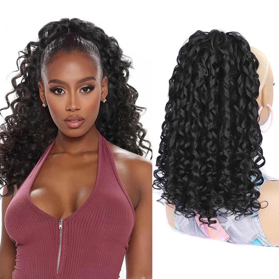 12Inch Drawstring Curly Ponytail Extension Synthetic Heat Resistant Short Pony Tails Fake Hair Pieces for Women Daily Party Use
12Inch Drawstring Curly Ponytail Extension Synthetic Heat Resistant Short Pony Tails Fake Hair Pieces for Women Daily Party Use