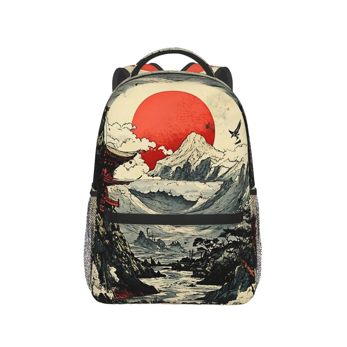Red Sun And Mountain Ink Art Backpack Hot Sale Daypack Large Capacity Boys Girls BookBag School Bag Shoulder Bags for Men Women
Red Sun And Mountain Ink Art Backpack Hot Sale Daypack Large Capacity Boys Girls BookBag School Bag Shoulder Bags for Men Women