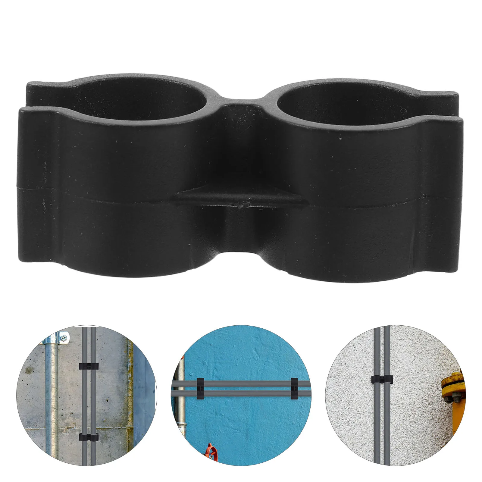 12Pcs Double Pipe Clamp Plastic 25mm Black Double Port Pipe Clip Fasteners Shelf Pole Connectors Warehouse Supermarket Shelf
12Pcs Double Pipe Clamp Plastic 25mm Black Double Port Pipe Clip Fasteners Shelf Pole Connectors Warehouse Supermarket Shelf