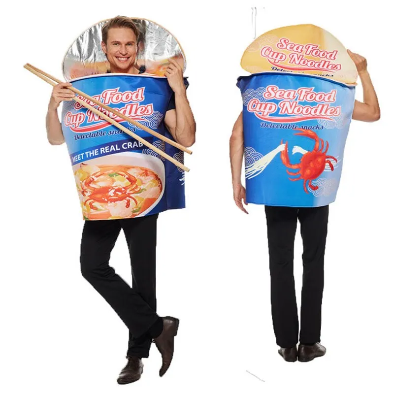 Halloween Funny Seafood Instant Noodles Costume Party Bowl Pack Company Annual Meeting Comedy Performance Traditional Chinese...
Halloween Funny Seafood Instant Noodles Costume Party Bowl Pack Company Annual Meeting Comedy Performance Traditional Chinese...