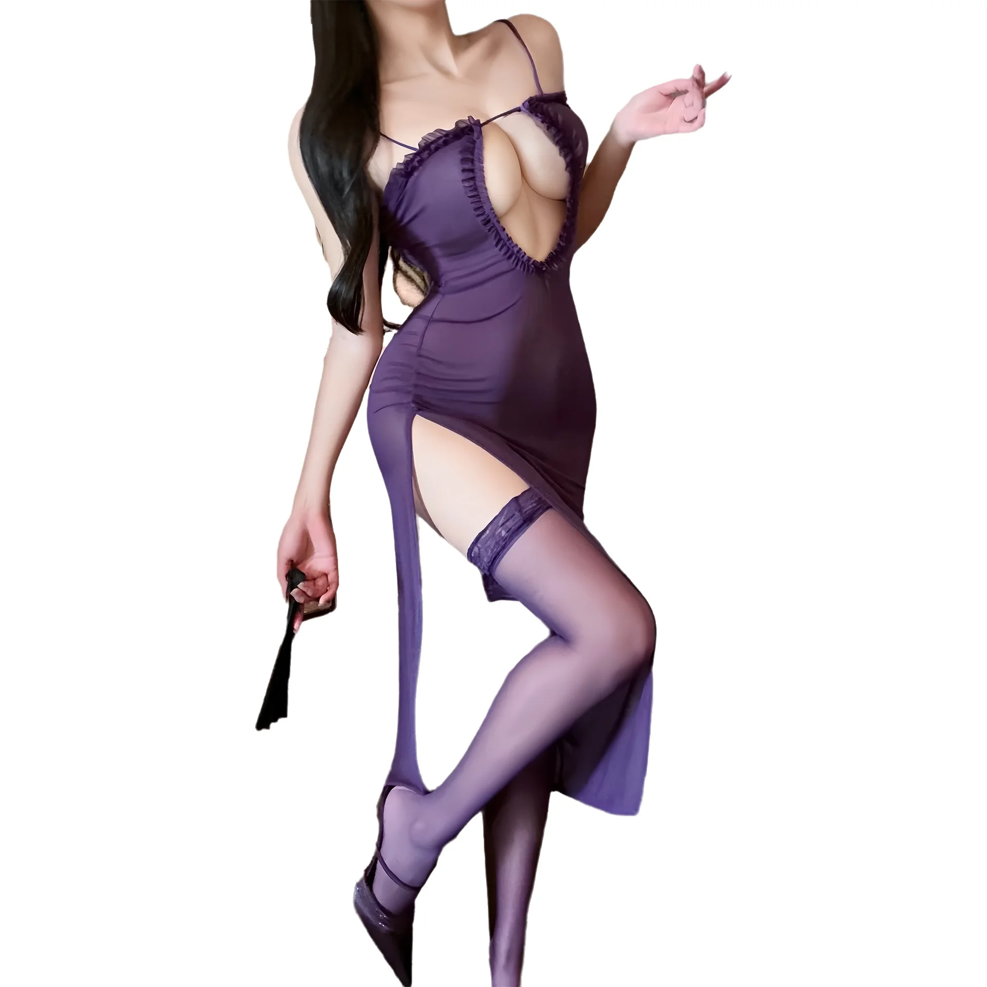 Новое сексуальное платье из сетки однотонного цвета с высоким разрезом для женщин, прозрачное сетчатое длинное платье в стиле ночного клуба, без спинки, без рукавов 1MPE
Новое сексуальное платье из сетки однотонного цвета с высоким разрезом для женщин, прозрачное сетчатое длинное платье в стиле ночного клуба, без спинки, без рукавов 1MPE