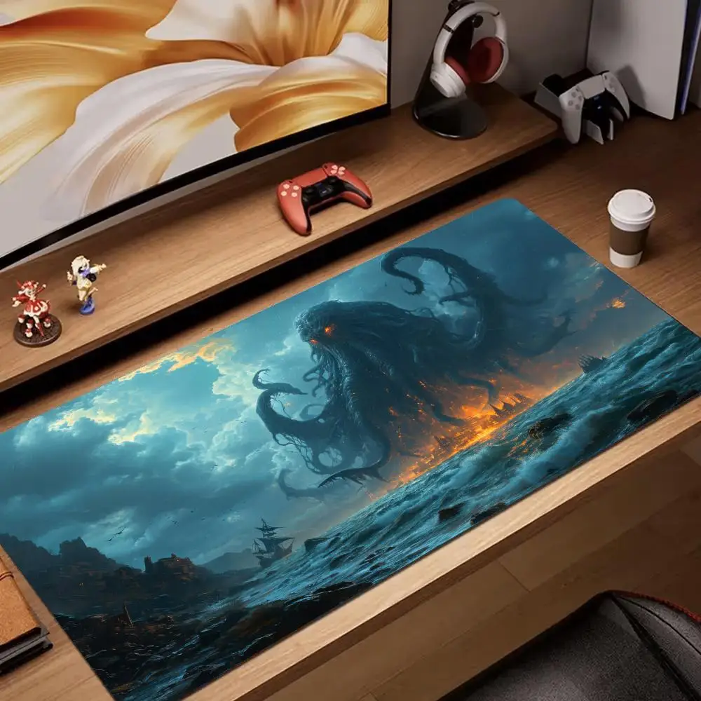 Giant terrifying octopus anime Mouse pad gaming mats Desk Mat gamer pc accessories keypad mousepad suitable for office and game
Giant terrifying octopus anime Mouse pad gaming mats Desk Mat gamer pc accessories keypad mousepad suitable for office and game
