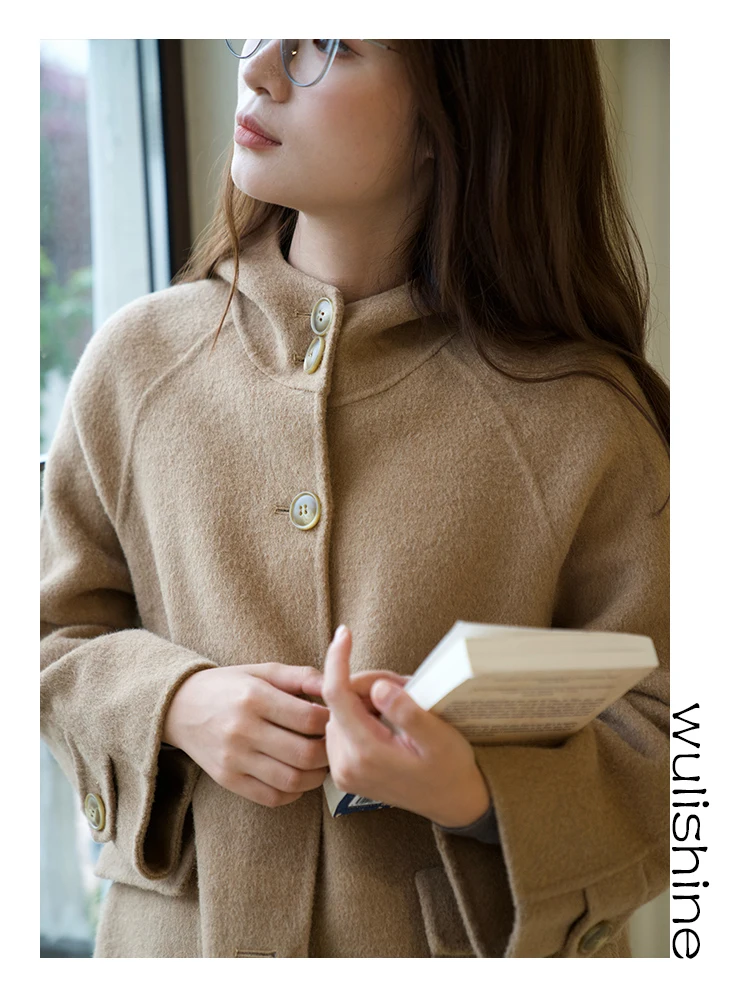 Double-Faced Woolen Coat Jaet Women's Midi Length Hooded 50 Small Size Retro Autumn Winter Vintage S786 Commute Sle
Double-Faced Woolen Coat Jaet Women's Midi Length Hooded 50 Small Size Retro Autumn Winter Vintage S786 Commute Sle