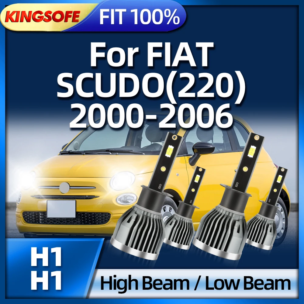 KINGSOFE 6000K H1 Bulb Led Lamp Car Headlight Light 26000LM For FIAT SCUDO(220) 2000 2001 2002 2003 2004 2005 2006
KINGSOFE 6000K H1 Bulb Led Lamp Car Headlight Light 26000LM For FIAT SCUDO(220) 2000 2001 2002 2003 2004 2005 2006