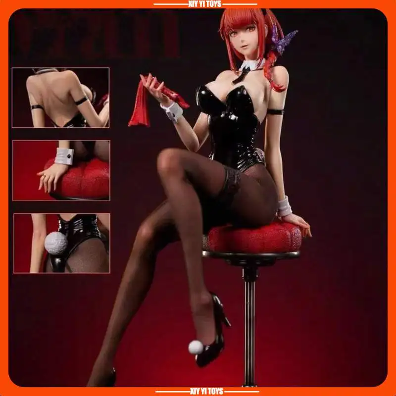 YJ Chainsaw Man Makima Bunny Girl Figure 1:4 Scale Pvc Collectible Model Fishnet Stockings Desktop Ornament For Adult Men Gift
YJ Chainsaw Man Makima Bunny Girl Figure 1:4 Scale Pvc Collectible Model Fishnet Stockings Desktop Ornament For Adult Men Gift