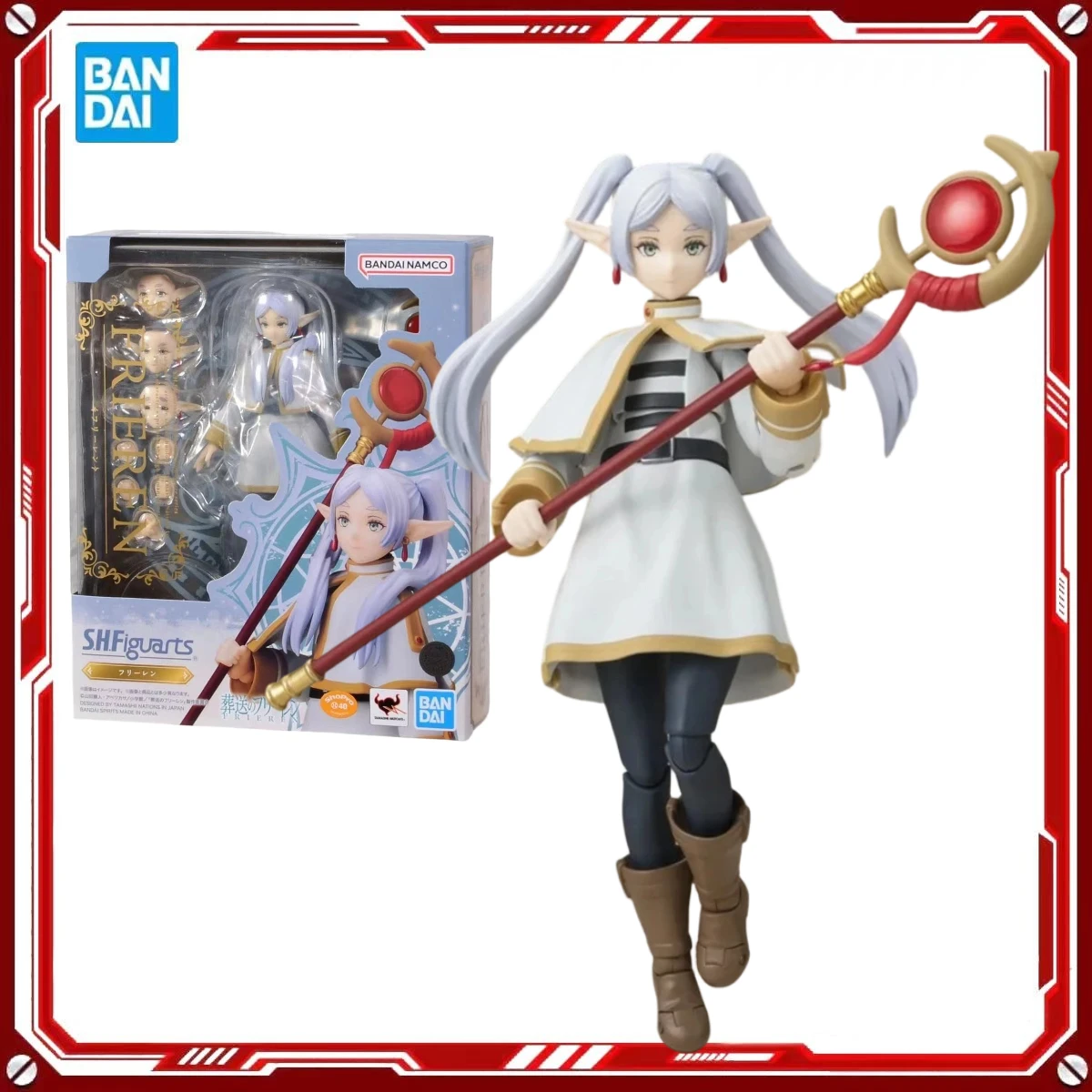 Genuine Bandai Original SHF Frieren Figure Model Kits Figurine From Frieren Beyond Journey's Anime Figures Action Model Gifts
Genuine Bandai Original SHF Frieren Figure Model Kits Figurine From Frieren Beyond Journey's Anime Figures Action Model Gifts