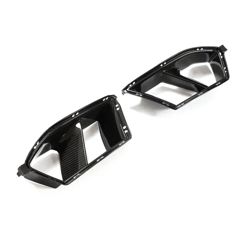 Wholesale CarbonWizer High Quality Dry Carbon Fiber Front Bumper Lower Vent Set Rear Car Body Kits for BMWS G80 M3 G82/G83 M4
Wholesale CarbonWizer High Quality Dry Carbon Fiber Front Bumper Lower Vent Set Rear Car Body Kits for BMWS G80 M3 G82/G83 M4