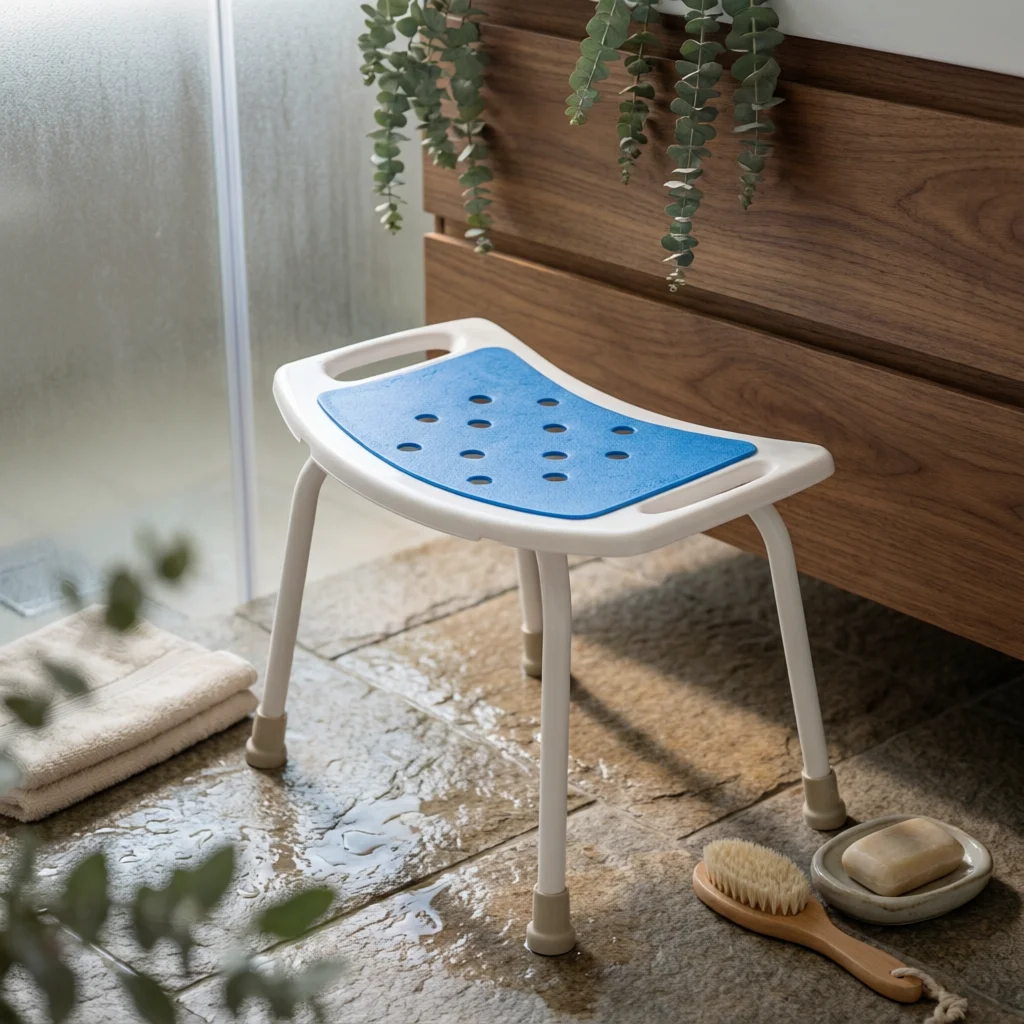 Bath Chair Seat Pad EVA Shower Stool Cushion Perforated Cushion Pad Drain Holes Anti-Slip for Bathroom
Bath Chair Seat Pad EVA Shower Stool Cushion Perforated Cushion Pad Drain Holes Anti-Slip for Bathroom