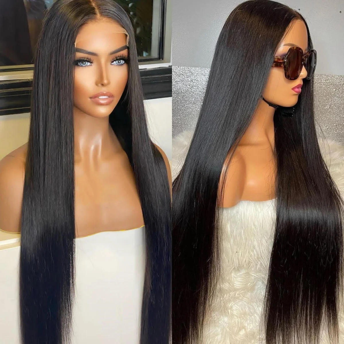 30 Inch 180 Density Bone Straight 13x6 Lace Frontal Human Hair Wigs 360 Lace Front Human Hair Wig Brazilian Preplucked For Women
30 Inch 180 Density Bone Straight 13x6 Lace Frontal Human Hair Wigs 360 Lace Front Human Hair Wig Brazilian Preplucked For Women