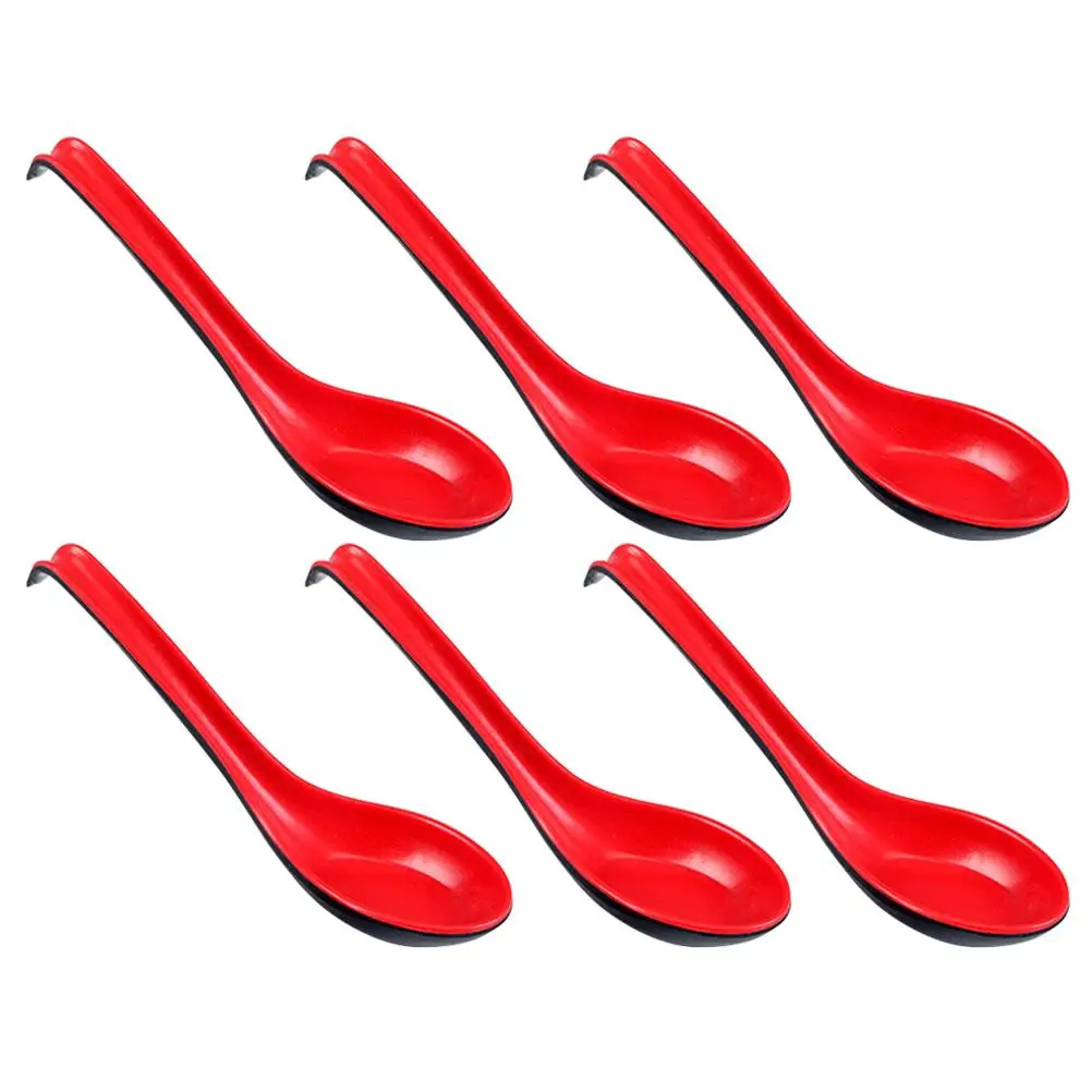 6 PCS Ladle Plastic Spoons Soup Chinese with Holes Scoop Sobut Serving Japanese-style Table Deep
6 PCS Ladle Plastic Spoons Soup Chinese with Holes Scoop Sobut Serving Japanese-style Table Deep