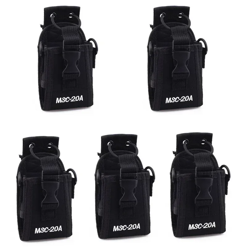 5PCS MSC-20A Multifunction Case Holder Pouch Bag for Motorola GP328+ BAOFENG UV-5R UV-B5 UV82 UV6 UV8D GT-3 A52 Walkie Talkie
5PCS MSC-20A Multifunction Case Holder Pouch Bag for Motorola GP328+ BAOFENG UV-5R UV-B5 UV82 UV6 UV8D GT-3 A52 Walkie Talkie
