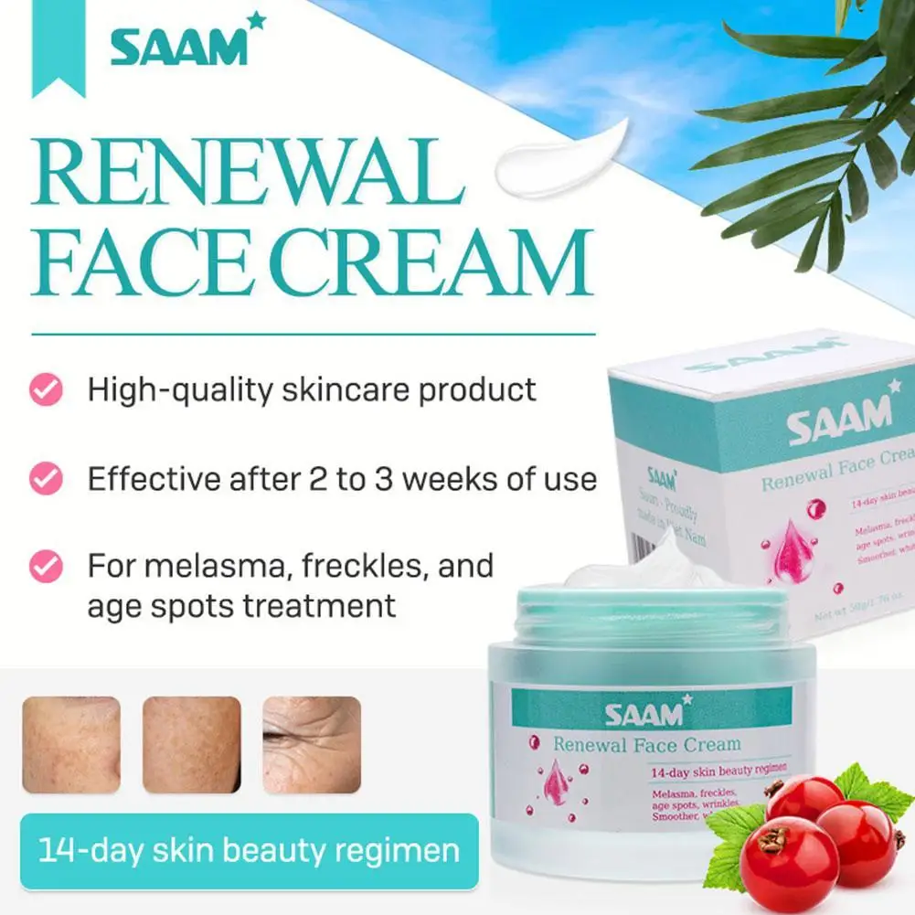 Anti-Spot Cream Freckle Cream, Rejuvenating Moisturizing Tightening Cream 50g Skin Care Products
Anti-Spot Cream Freckle Cream, Rejuvenating Moisturizing Tightening Cream 50g Skin Care Products
