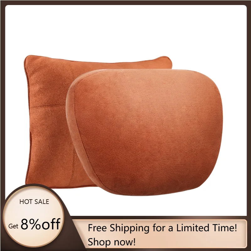 Universal Car Seat Headrest Neck Pillow Set Velvet Suede Lumbar Support Memory Foam Cushion Auto Accessories
Universal Car Seat Headrest Neck Pillow Set Velvet Suede Lumbar Support Memory Foam Cushion Auto Accessories