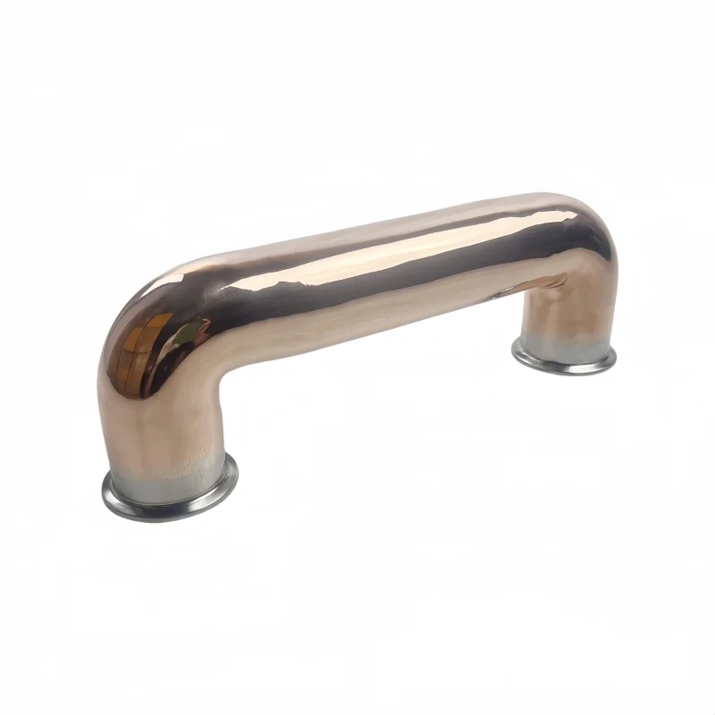 2inch OD64mm Tri-clamp 180 degree bend Copper Pipe,Curve Bend Elbow Copper Pipe For Homebrewing Distillation
2inch OD64mm Tri-clamp 180 degree bend Copper Pipe,Curve Bend Elbow Copper Pipe For Homebrewing Distillation