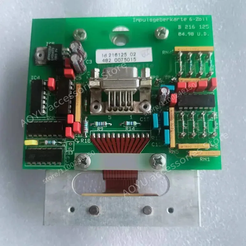 Second-hand Circuit Board Disassembly Parts 216 125 For STOLL Computerized Flat Knitting Machines
Second-hand Circuit Board Disassembly Parts 216 125 For STOLL Computerized Flat Knitting Machines