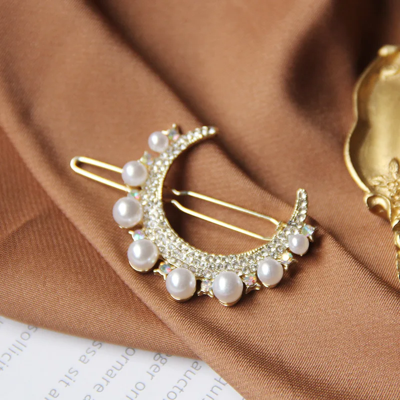 Sparkling Hair Pin Pearl And Bow With Star Marine Style Elegant Hair Grips For Girls Women Daily Wear
Sparkling Hair Pin Pearl And Bow With Star Marine Style Elegant Hair Grips For Girls Women Daily Wear