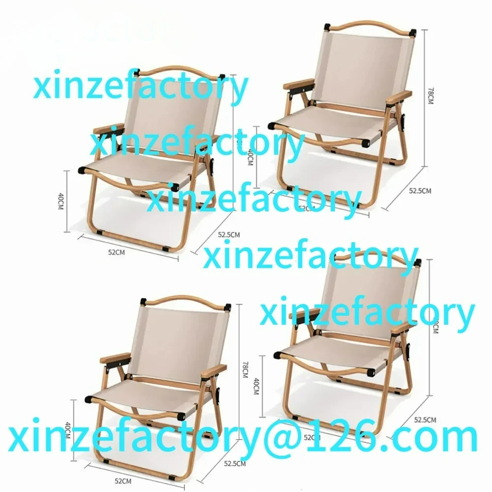 Customization 4/2/1PCS-khaki Camping Chair Portable Outdoor Chair Aluminum Alloy Wood Grain Folding
Customization 4/2/1PCS-khaki Camping Chair Portable Outdoor Chair Aluminum Alloy Wood Grain Folding