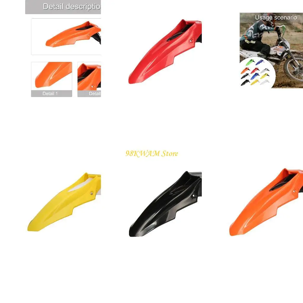 High Strength 17 Inch Motorcycle Mudguard for Off Roading Motocross Bikes 68UF
High Strength 17 Inch Motorcycle Mudguard for Off Roading Motocross Bikes 68UF