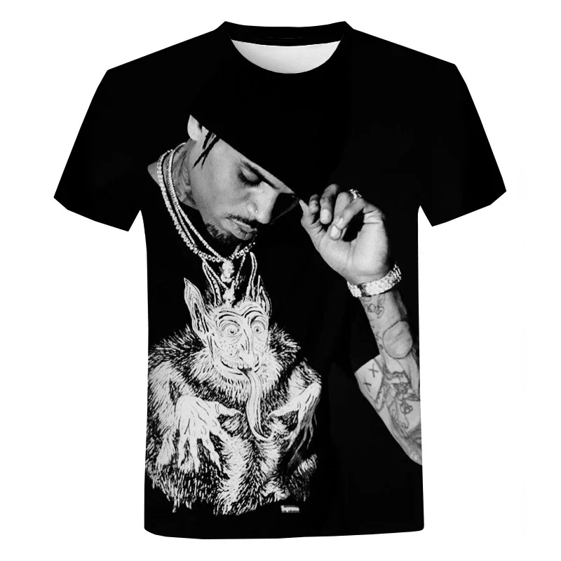 The New Real Estate Singer Chris Brown 3D Printed T-shirt Harajuku O-neck Oversized Top Fashion Style T-shirt
The New Real Estate Singer Chris Brown 3D Printed T-shirt Harajuku O-neck Oversized Top Fashion Style T-shirt