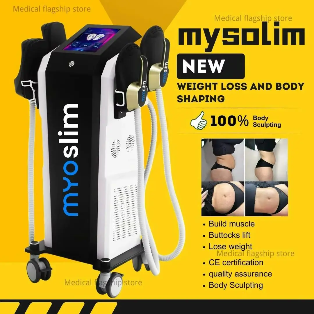 MYOslim 15 T 6500W NEO Аппарат для коррекции фигуры и сжигания жира, электромагнитной стимуляции мышц и скульптурирования тела Nova Sculpting Therapy
MYOslim 15 T 6500W NEO Аппарат для коррекции фигуры и сжигания жира, электромагнитной стимуляции мышц и скульптурирования тела Nova Sculpting Therapy