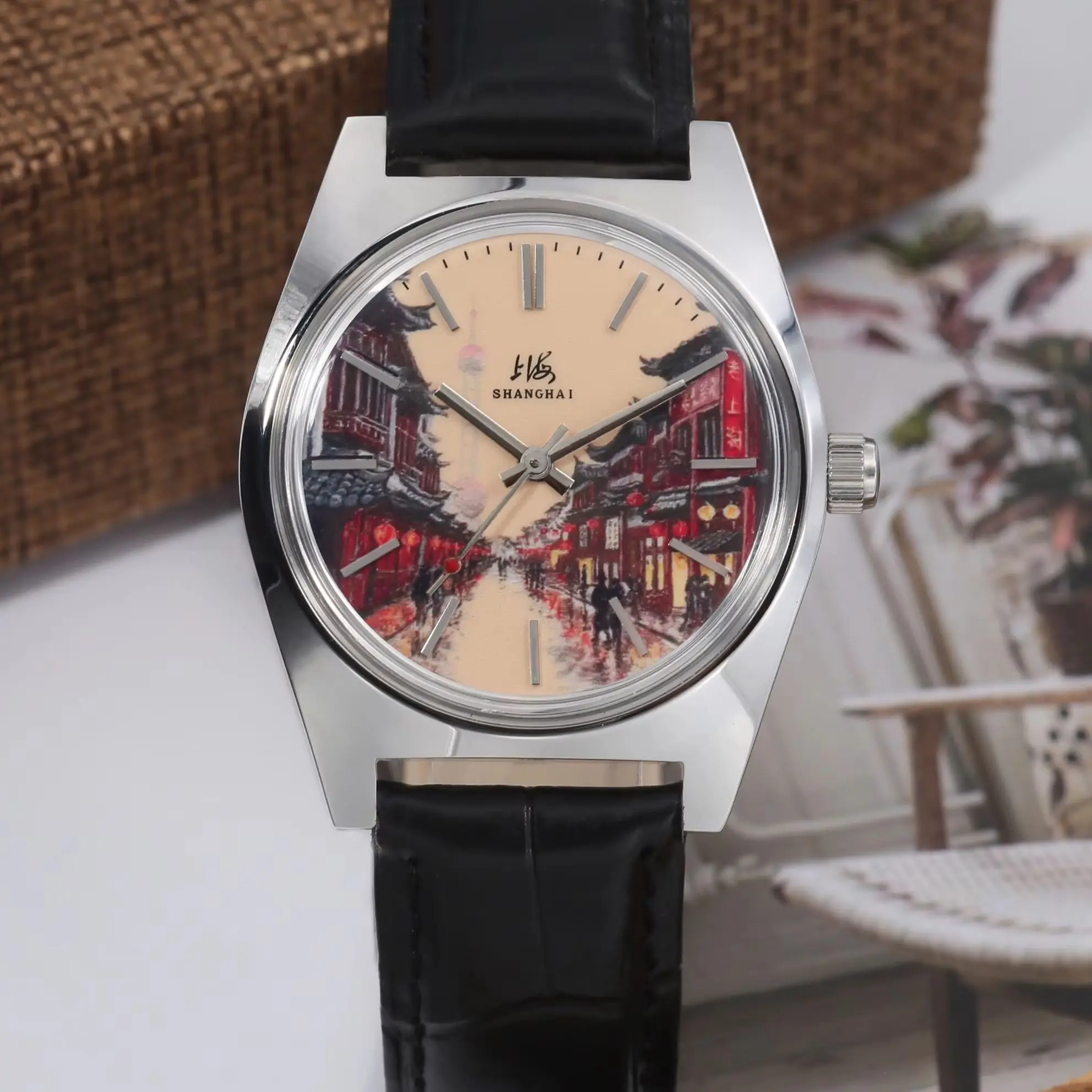 Shanghai 36MM Hand-Wind Mechanical Watch 7120 Waterproof china Watch for Men wholesale
Shanghai 36MM Hand-Wind Mechanical Watch 7120 Waterproof china Watch for Men wholesale