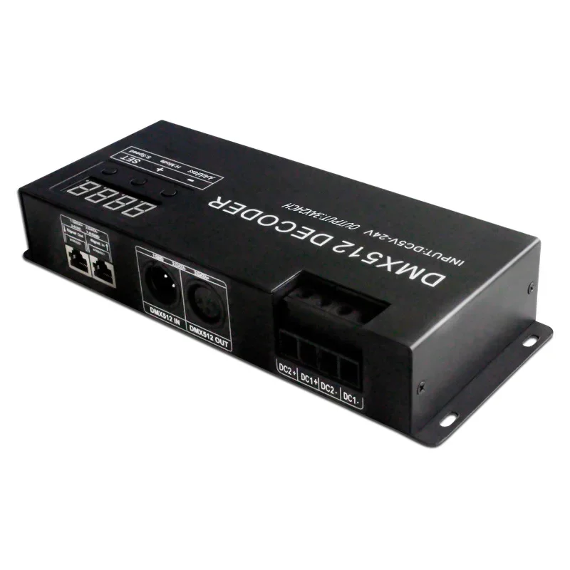 24-channel DMX512 decoder Stage Lighting Project 24-channel controller RGBW decoder
24-channel DMX512 decoder Stage Lighting Project 24-channel controller RGBW decoder