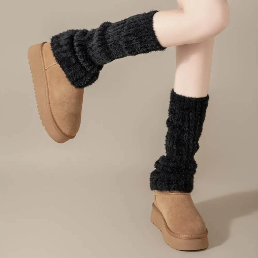 Модные пушистые гетры в японском стиле Y2K, длинные носки-трубы 45 см, утолщенные кавайные теплые наколенники, использование для косплея
Модные пушистые гетры в японском стиле Y2K, длинные носки-трубы 45 см, утолщенные кавайные теплые наколенники, использование для косплея