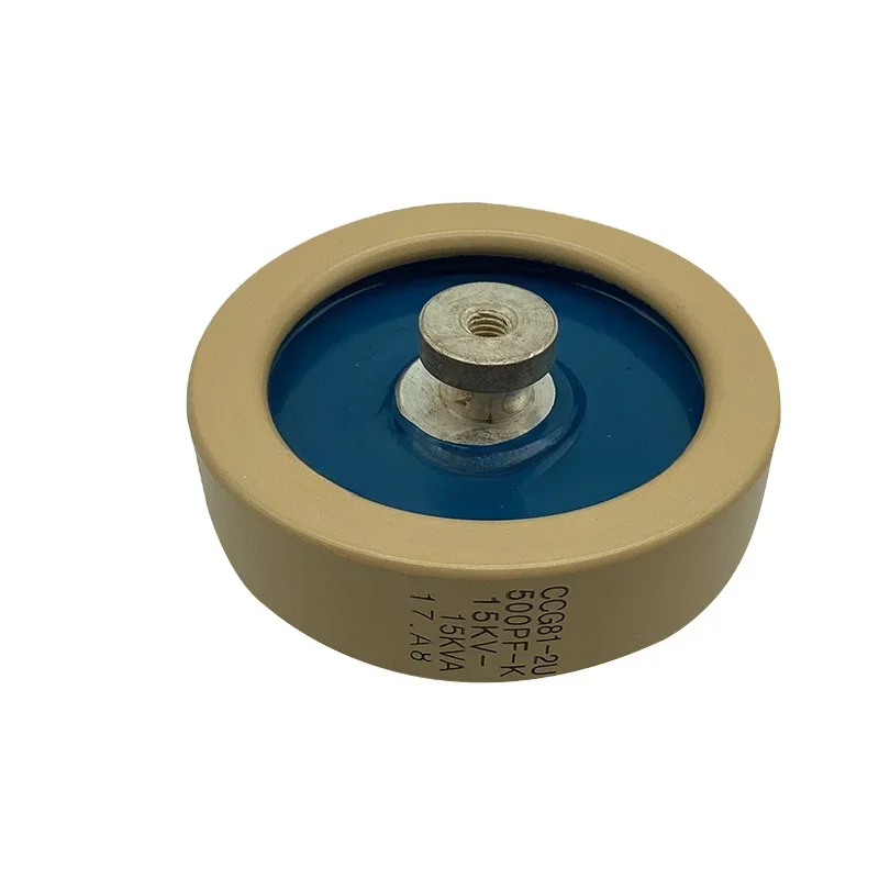 High-frequency electromechanical capacitance CCG81-2U 500PF-K 15KKVA high-frequency high voltage ceramic capacitor
High-frequency electromechanical capacitance CCG81-2U 500PF-K 15KKVA high-frequency high voltage ceramic capacitor