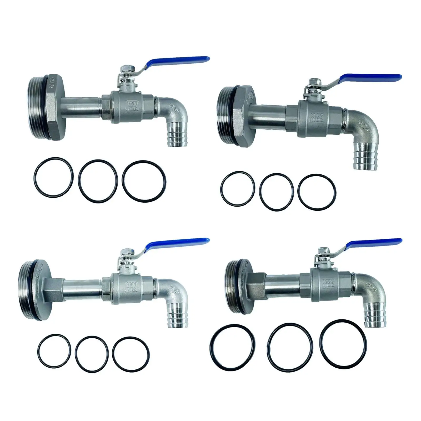 50 Gallon Steel Drum Faucet Keg Tap G2" Replacement Parts Stainless Steel Leak
50 Gallon Steel Drum Faucet Keg Tap G2" Replacement Parts Stainless Steel Leak