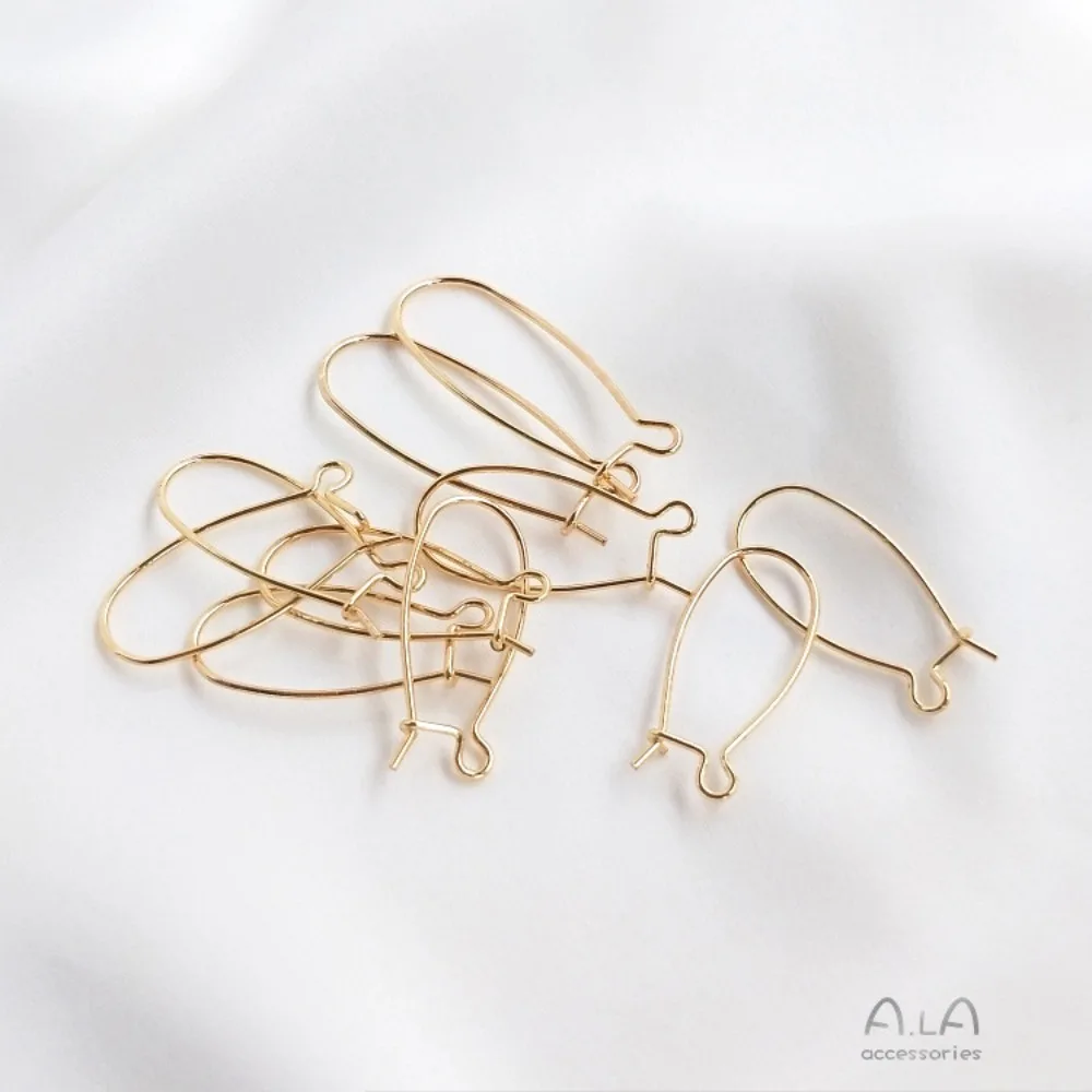 Copper 14K Gold Color Closed Ear Hook Earrings I-shaped Rabbit Earrings Handmade DIY Hanging Ear Accessories
Copper 14K Gold Color Closed Ear Hook Earrings I-shaped Rabbit Earrings Handmade DIY Hanging Ear Accessories