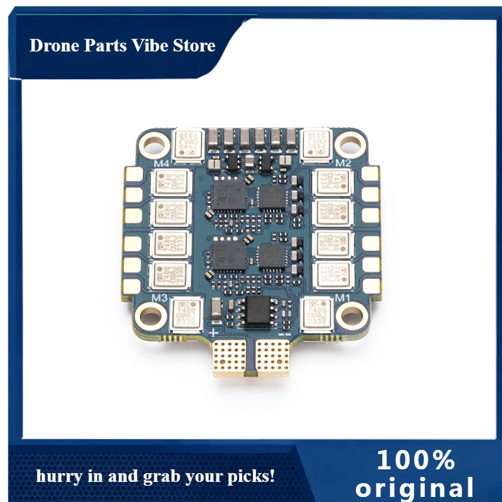 APMAD AM32 70A 3-8S 4-в-1 Легкий электронный регулятор скорости (ESC) для FPV дрона из прочного пластика
APMAD AM32 70A 3-8S 4-в-1 Легкий электронный регулятор скорости (ESC) для FPV дрона из прочного пластика