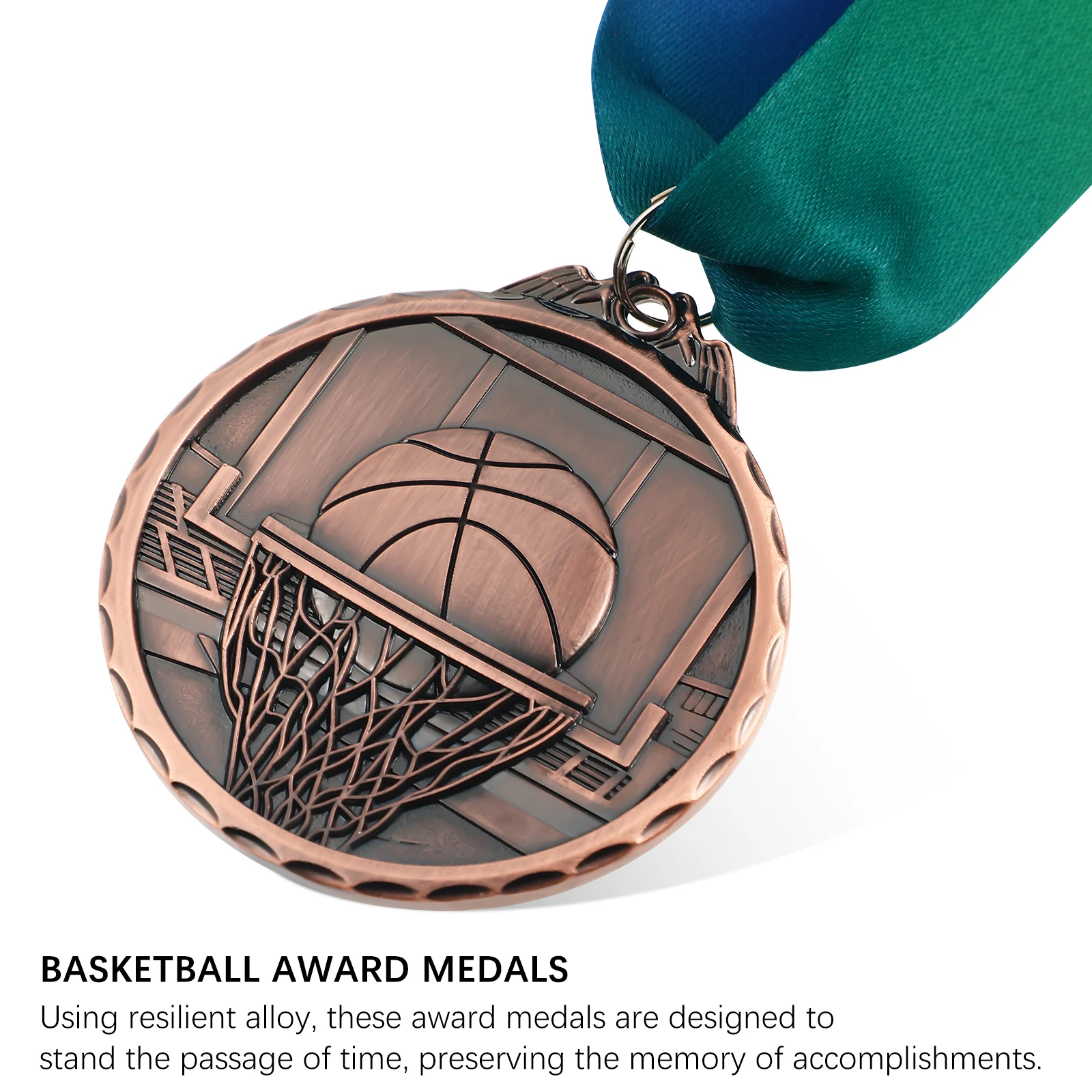 3pcs Basketball Basketball Competition Award Award Sports Medals For Awards Competition Resilient Alloy Winner First Place
3pcs Basketball Basketball Competition Award Award Sports Medals For Awards Competition Resilient Alloy Winner First Place
