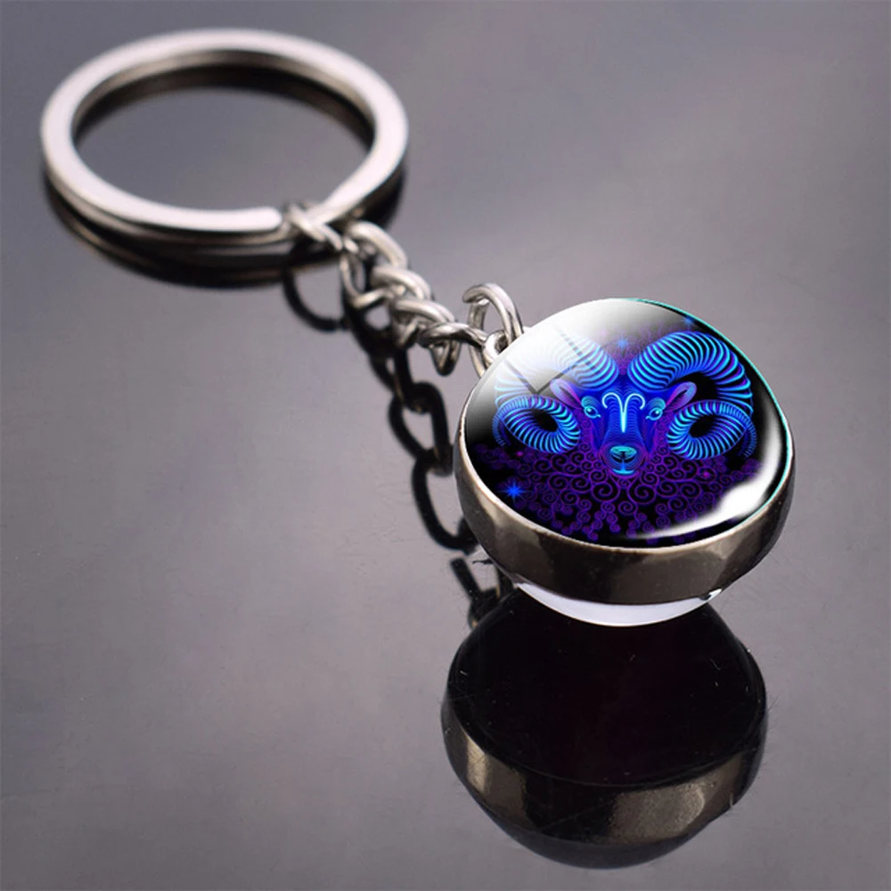 Birthday Gift Jewelry Luminous Double Side For Women Scorpio 12 Constellation Zodiac Keychain Glass Ball Keychain Key Rings
Birthday Gift Jewelry Luminous Double Side For Women Scorpio 12 Constellation Zodiac Keychain Glass Ball Keychain Key Rings