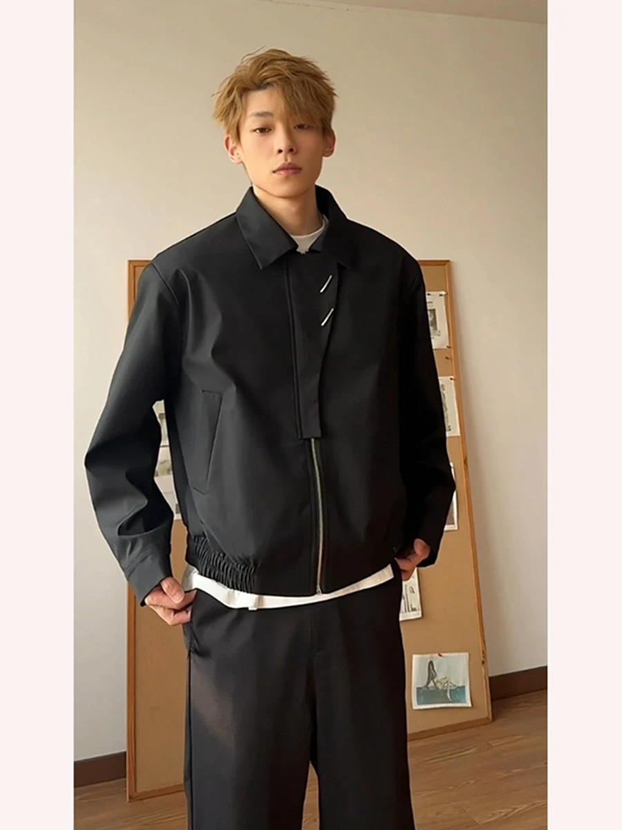 Bla ort Men's Pilot Jaet Spring Autumn Trendy American Brand National Trend Cleanfit Haome Zipper Closure Outerwear
Bla ort Men's Pilot Jaet Spring Autumn Trendy American Brand National Trend Cleanfit Haome Zipper Closure Outerwear