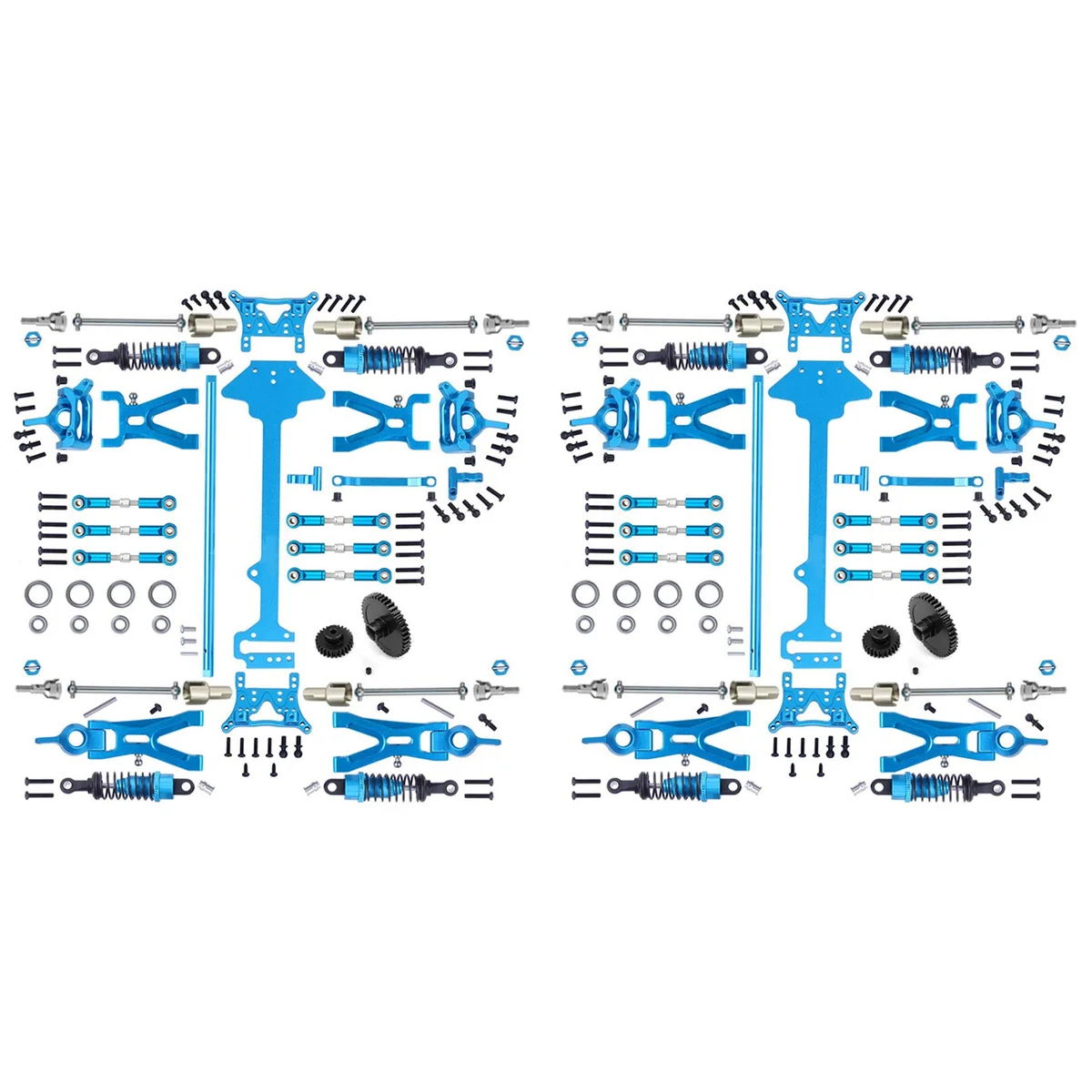 Y04A 2 Set Complete Upgrade Parts Kit for A959 A969 A959-B A969-B A979-B K929-B 1/18 RC Car Replacement Accessories,B
Y04A 2 Set Complete Upgrade Parts Kit for A959 A969 A959-B A969-B A979-B K929-B 1/18 RC Car Replacement Accessories,B