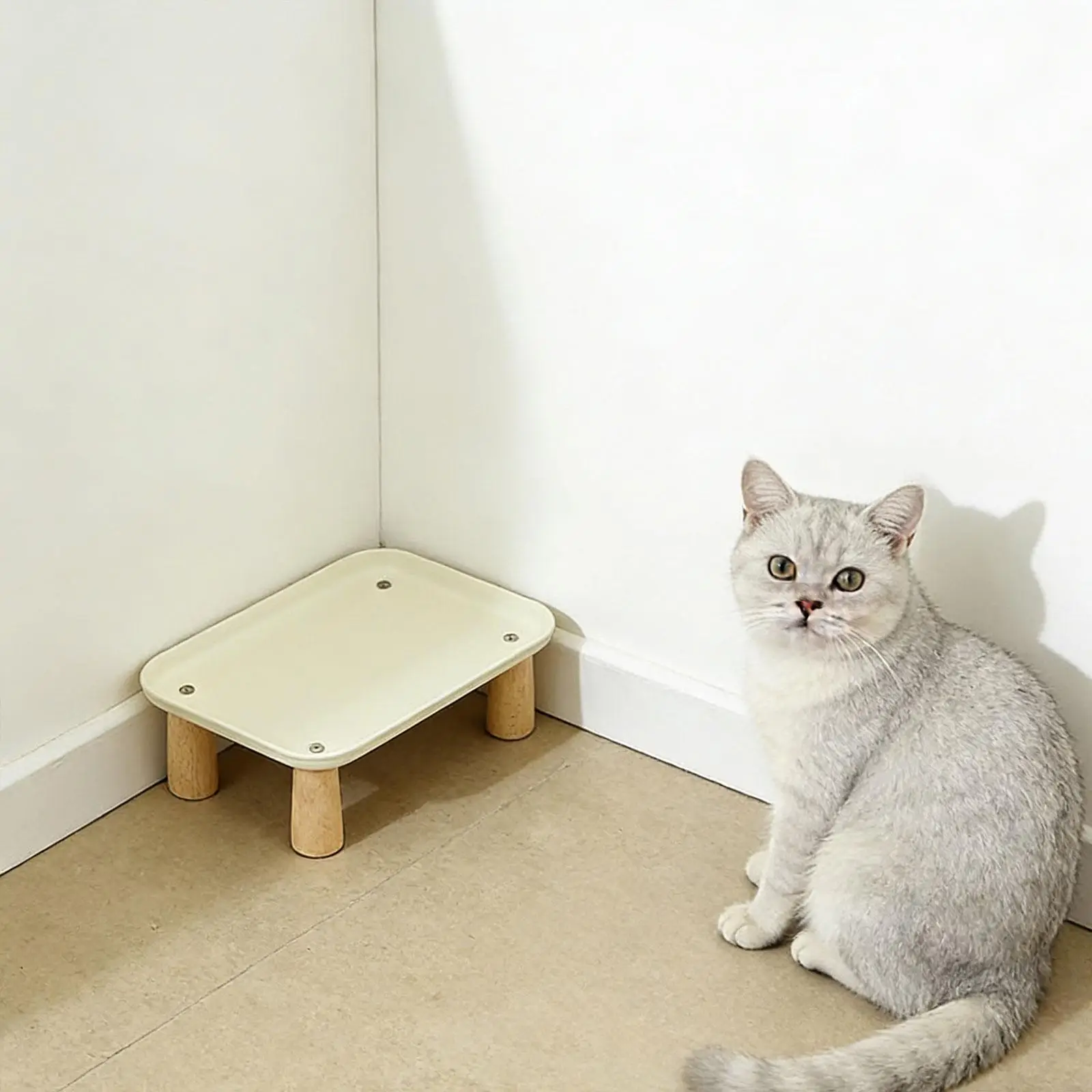 Raised Pet Feeder Stand, Lightweight Creative Stable Dog Bowl Stand Feeding Dish Holder, Cat Dog Bowl Tray for Cats and Dogs
Raised Pet Feeder Stand, Lightweight Creative Stable Dog Bowl Stand Feeding Dish Holder, Cat Dog Bowl Tray for Cats and Dogs