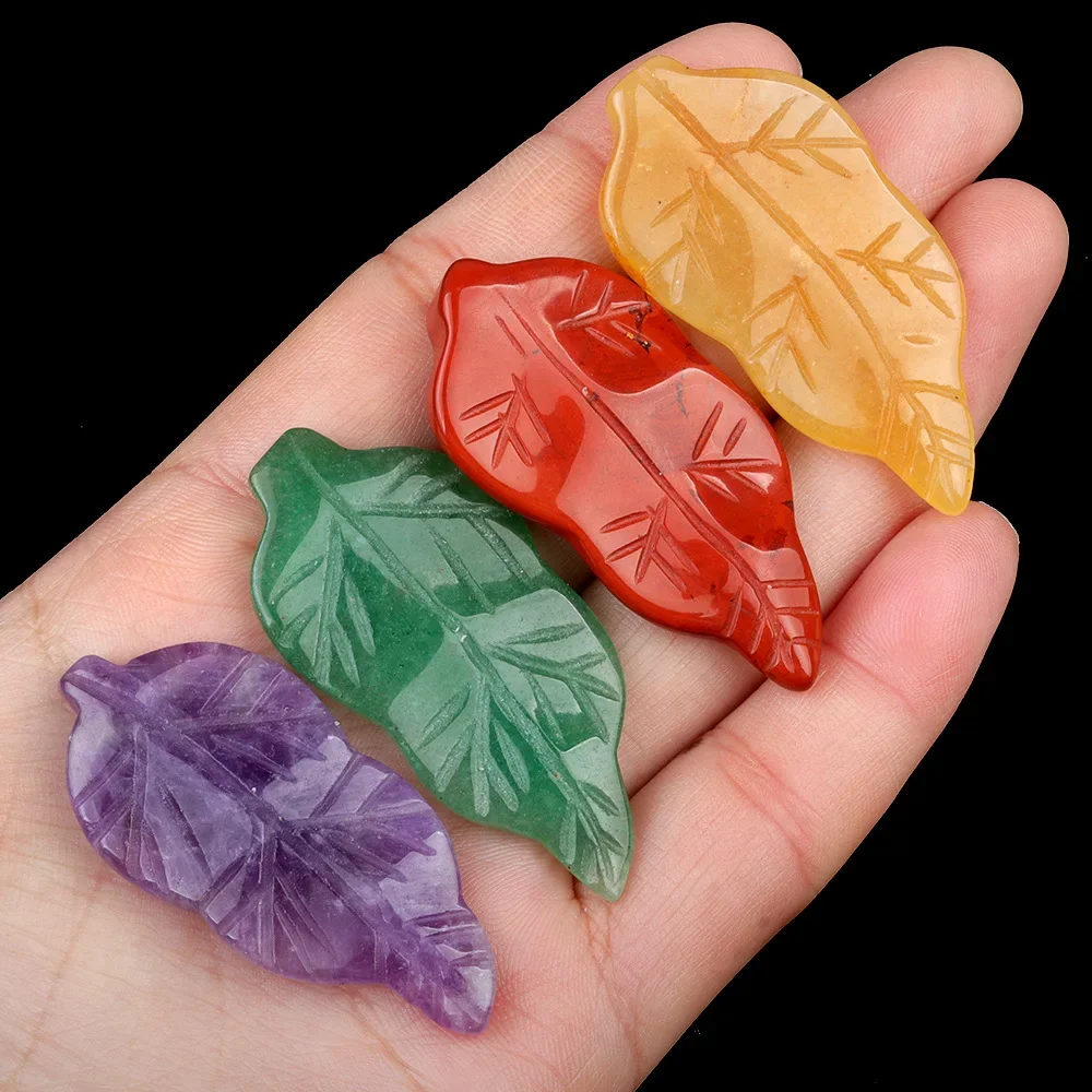 47MM Natural Chakra Semi-precious Stone Quartz Amethyst Tiger Eye Stone Crystal Reiki Healing Feather Figurine Home Decoration
47MM Natural Chakra Semi-precious Stone Quartz Amethyst Tiger Eye Stone Crystal Reiki Healing Feather Figurine Home Decoration