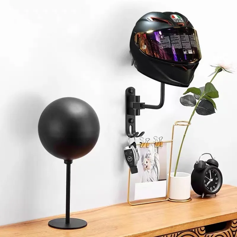 Wall Mounted Wigs Hat Helmet Holder Stand, Aluminum Helmet Storage Rack, Key Hooks, Home Storage & Organization
Wall Mounted Wigs Hat Helmet Holder Stand, Aluminum Helmet Storage Rack, Key Hooks, Home Storage & Organization