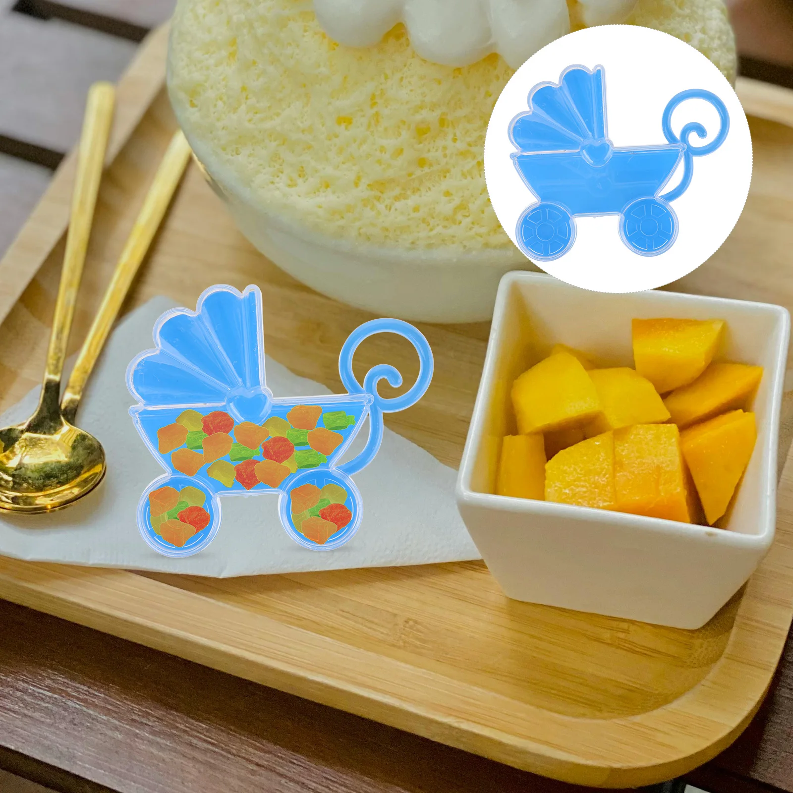 12pcs Stroller Shape Plastic Candy Boxes Wedding Party Favor Container Gift Chocolate Jewelry Storage Sweets Box Lightweight
12pcs Stroller Shape Plastic Candy Boxes Wedding Party Favor Container Gift Chocolate Jewelry Storage Sweets Box Lightweight