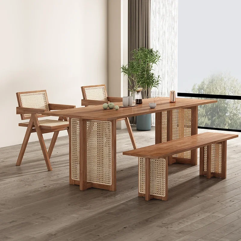 Conference Wood Dining Table Side Desk Center Living Room Dining Table Kitchen Chairs Designer Mesas De Comedor Garden Furniture
Conference Wood Dining Table Side Desk Center Living Room Dining Table Kitchen Chairs Designer Mesas De Comedor Garden Furniture